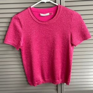 Alice and Olivia short sleeve sweater